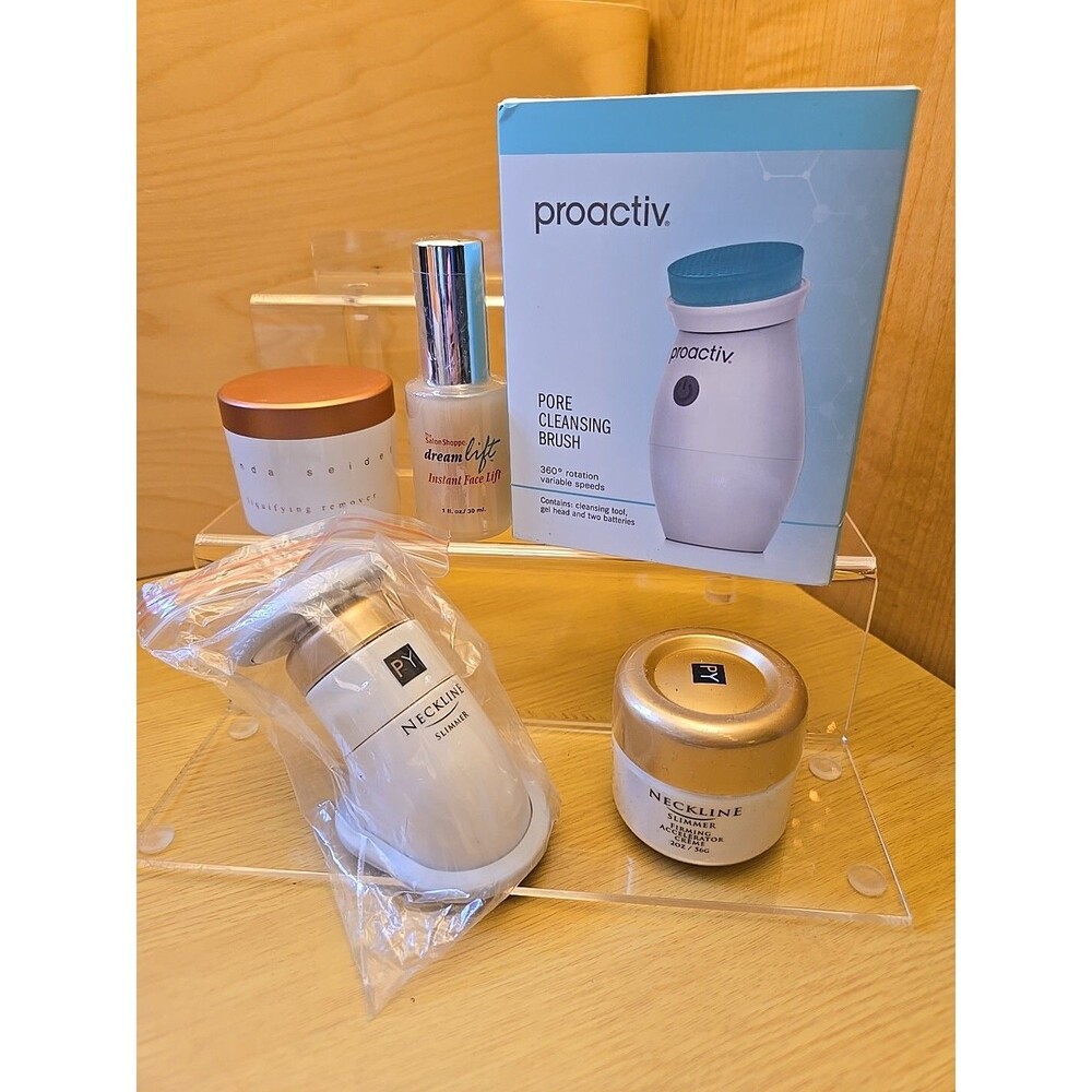 Linda Seidel Liquifying Remover Proactiv Pore Brush Neck Slimmer Face Lift Lot
